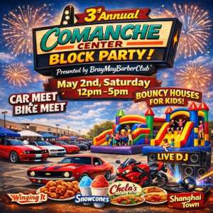 Photo 1 of 3rd Annual Comanche Center Block Party.