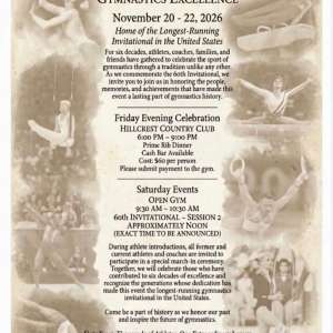 Photo 1 of 60 Years of Champions! Alumni Gymnastics Reunion.