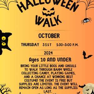 Photo 1 of BAHM 2024 Halloween Walk.