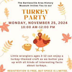 Photo 1 of Bartlesville Area History Museum Turkey Party.