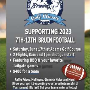 Photo 1 of Bartlesville Bruin Football Golf Classic 2023.