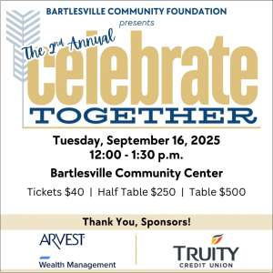 Photo 1 of Bartlesville Community Foundation's 2nd Annual Celebrate Together Luncheon.