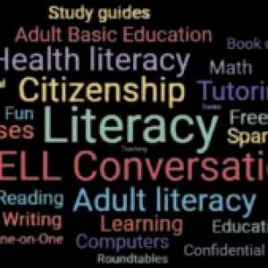 Photo 1 of Bartlesville Public Library Intermediate Spanish class.