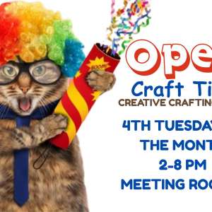 Photo 1 of Bartlesville Public Library Open Craft Time.