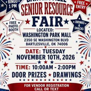Photo 1 of Bartlesville Senior Resource Fair.