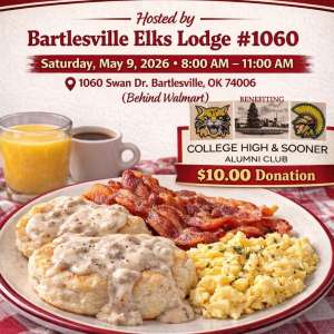 Photo 1 of Big Country Breakfast Benefit - College High & Sooner Alumni Club.