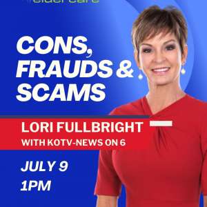 Photo 1 of Cons, Frauds, & Scams with Lori Fullbright with KOTV-NEWS on 6.