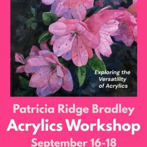 Photo 1 of Exploring the Versatility of Acrylics with Patricia Ridge Bradley.