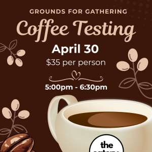 Photo 1 of Grounds for Gathering: Coffee Tasting Class.