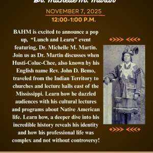 Photo 1 of History Museum Announces November Pop Up Lunch & Learn.