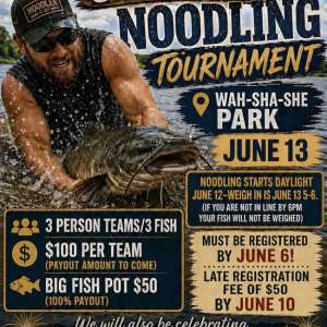 Photo 1 of Hulah Lake Noodling Tournament.