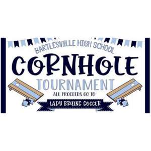 Photo 1 of Lady Bruin Soccer Cornhole Tournament.