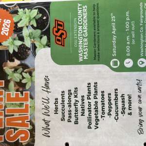 Photo 1 of OSU Extension Washington County Master Gardener’s Annual Plant Sale.