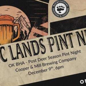 Photo 1 of Oklahoma Chapter of Backcountry Hunters & Anglers.