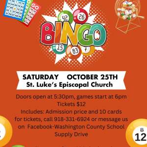 Photo 1 of Pack the Backpacks Bingo.