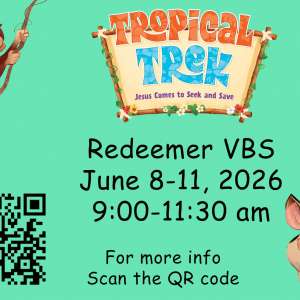 Photo 1 of Redeemer Lutheran Church VBS.