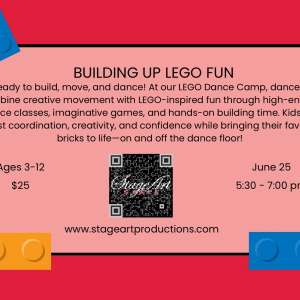 Photo 1 of Stage Art Dance Building Up Lego Fun.