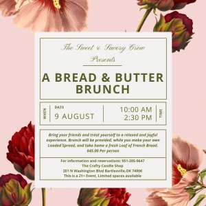 Photo 1 of Sweet and Savory Crew presents A Bread and Butter Brunch.