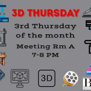 Photo 1 of The Bartlesville Public Library presents 3D Thursday.
