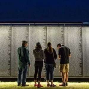 Photo 1 of The Wall that Heals, A Vietnam Veterans Memorial.