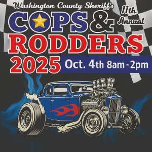 Photo 1 of The Washington County Sheriff's Office presents the 11th Annual Cops & Rodders Car Show.