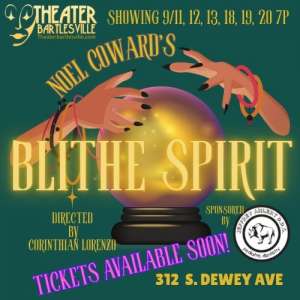 Photo 1 of Theater Bartlesville presents Noel Coward's