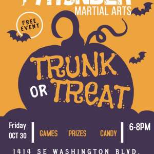 Photo 1 of Thunder Martial Arts Trunk or Treat.