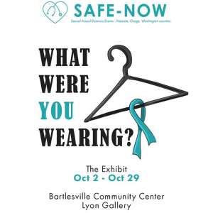 Photo 1 of What Were You Wearing? Survivor Exhibit.